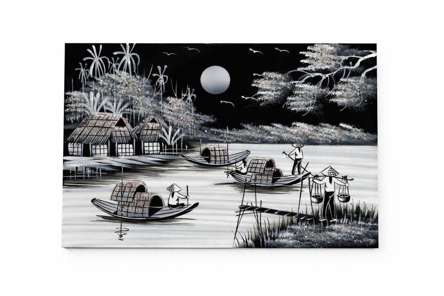 Vietnamese Lacquer Paintings